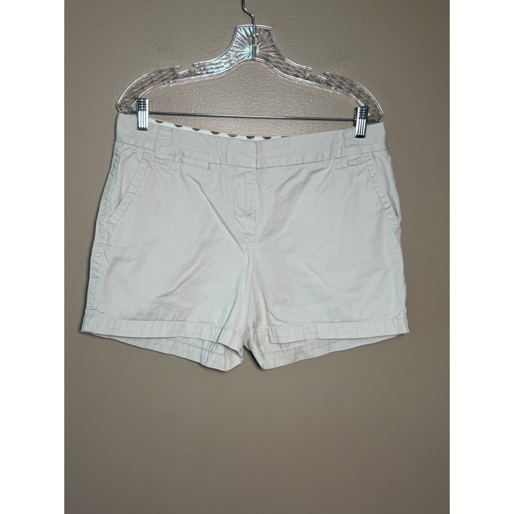 Women's Classic J. Crew City Fit Chino Shorts Size 10